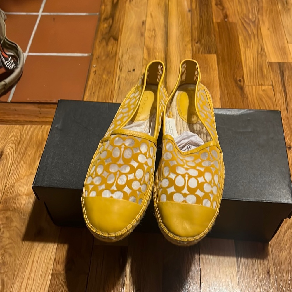 Coach flats